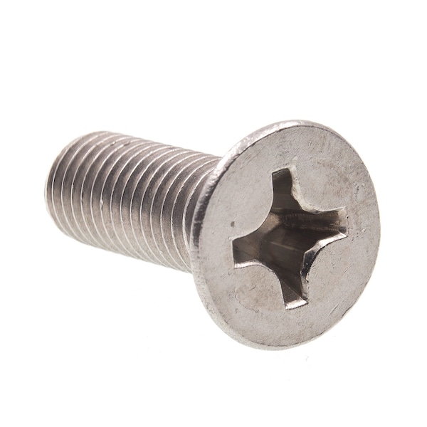 Prime-Line Machine Screw, Flat Head, Phillip Drive 1/4in-28 X 3/4in Grade 18-8 Stainless Steel 10PK 9001707 - main